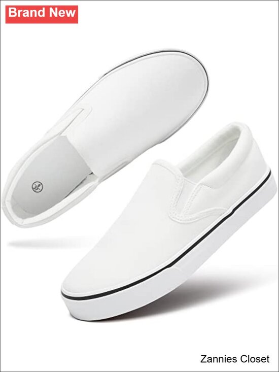 Shoes - ✨ Women's Canvas Slip On Sneakers Non Slip Loafers Breathable Comfortable